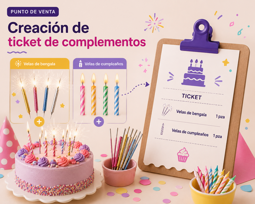 Creación de Ticket Complementos