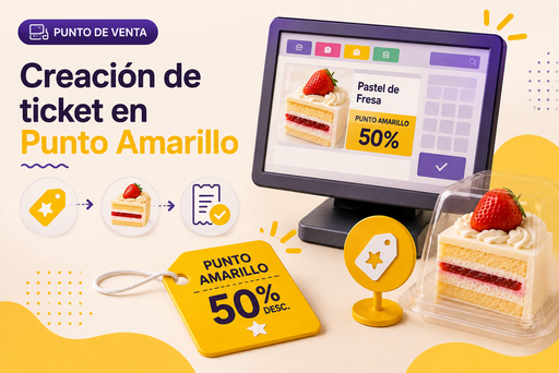 Creación de Ticket con Punto Amarillo EXP