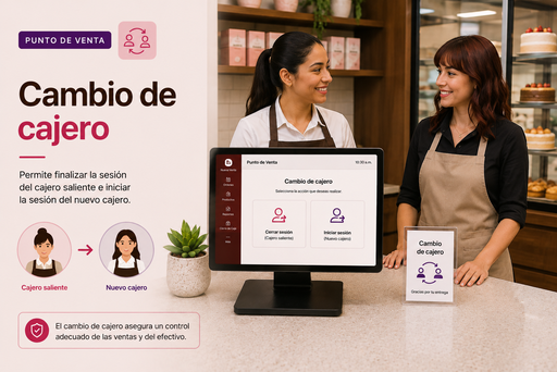 Cambio de cajero
