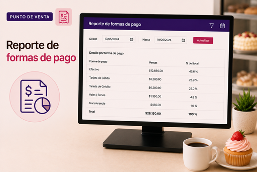 Reporte de formas de pago
