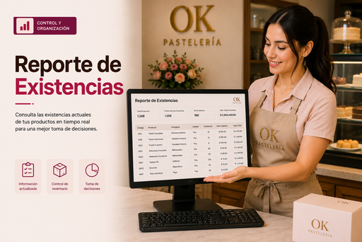 Reporte de existencias