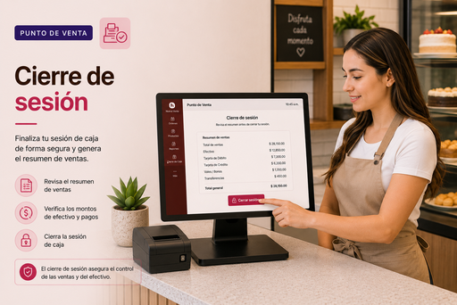 Cierre de sesión