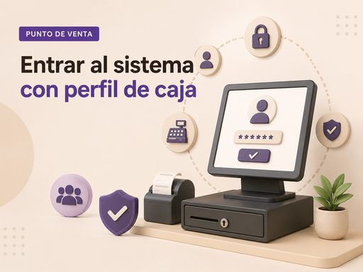Entrar al sistema con perfil de caja